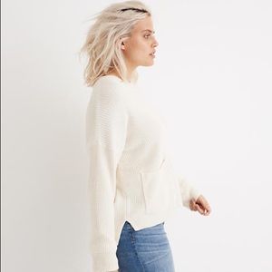 Madewell Patch Pocket Pullover Sweater